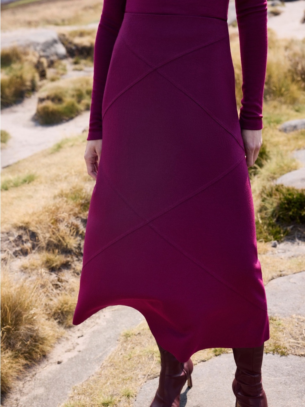 ISO The Fold Torridon skirt US size 6 or 8